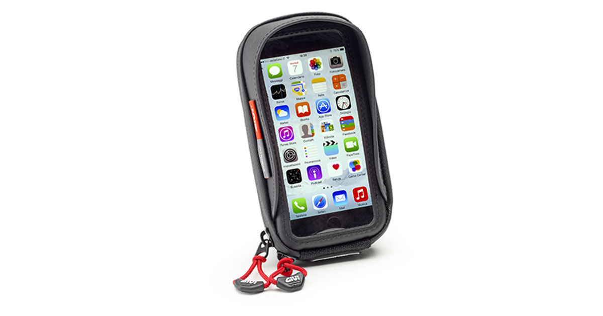 Halter S956B Smartphone-Tasche für I-Phone 6 und Galaxy S5 inkl GIVI GPS 
