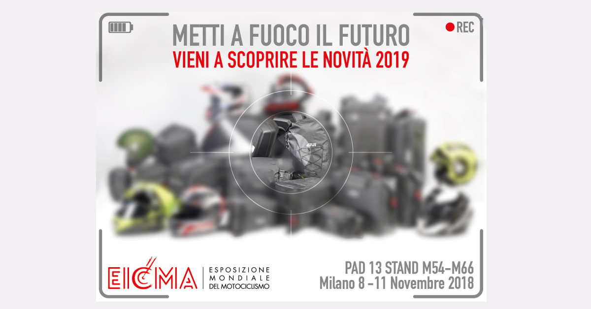 GIVI+w%C3%A4rmt+seine+Motoren+f%C3%BCr+die+R%C3%BCckkehr+der+Eicma+2018+auf%21