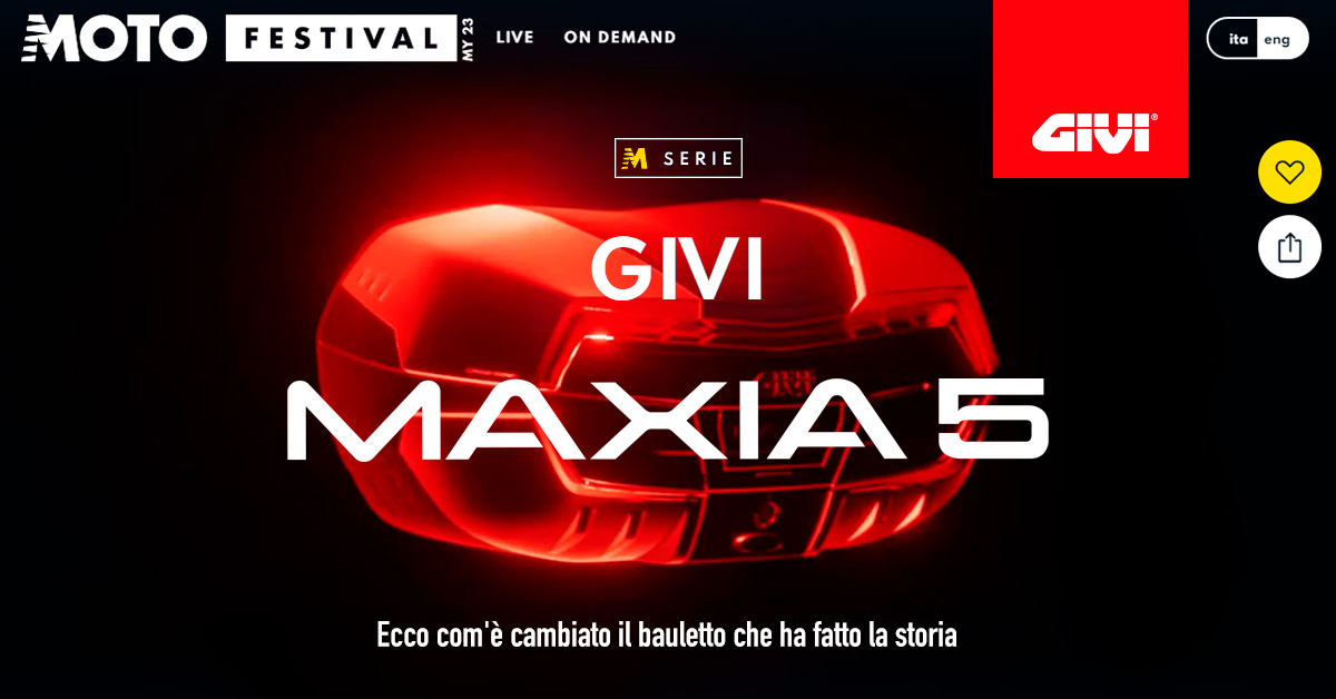 GIVI+pr%C3%A4sentiert+Maxia+5%3Cbr%3Eauf+dem+Moto+Festival+MY2023